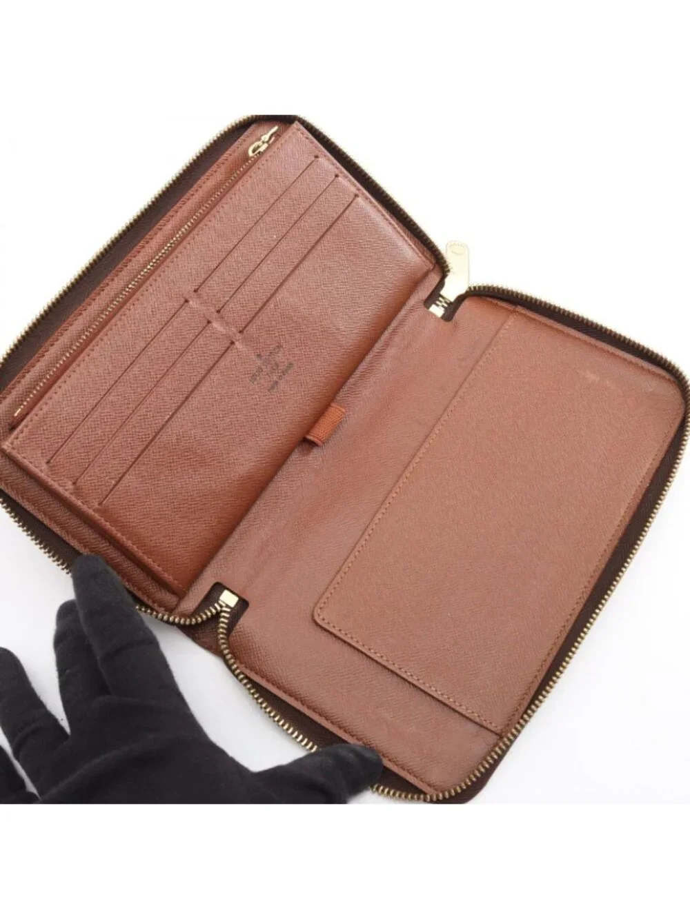 Louis Vuitton Round Wallet Zippy Organizer Monogram